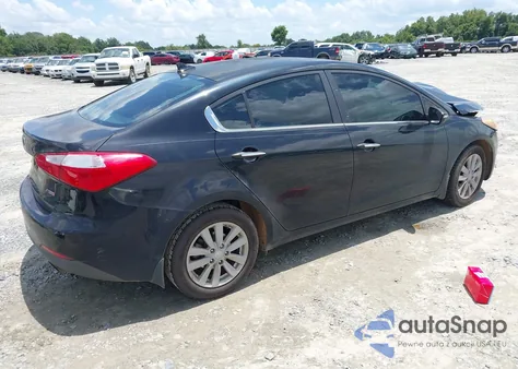 2014 Kia Forte Ex из США, поврежденный, VIN KNAFX4A8XE5198076